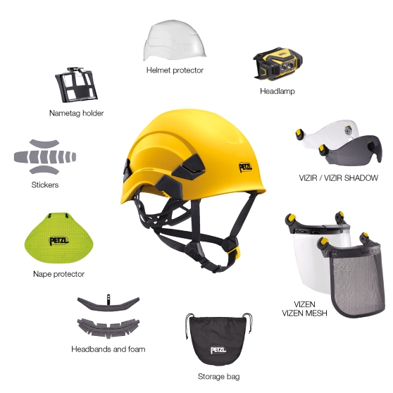 Príslušenstvo pre pracovnú prilbu Petzl Vertex