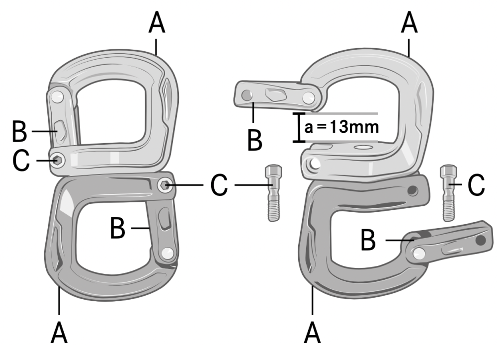 Otočný záves / obratlík