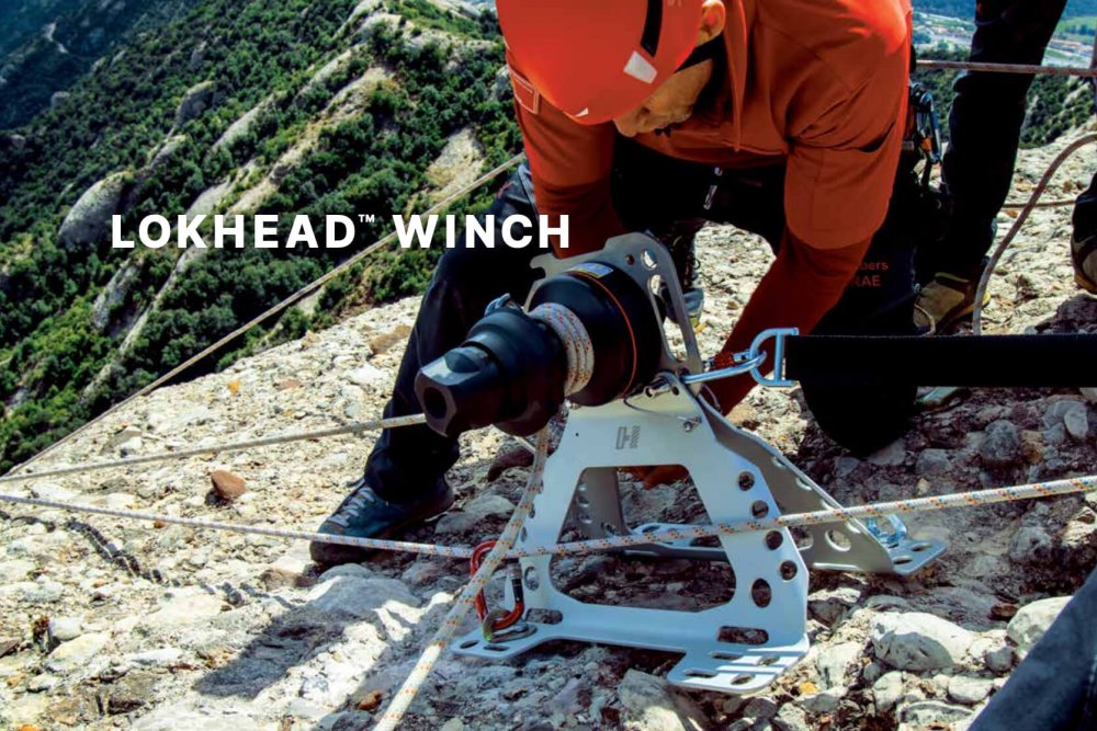 Záchranársky naviják Harken Lokhead Winch