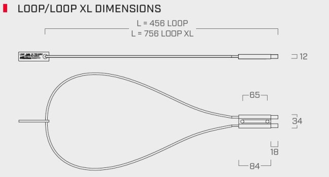 Kotviaci bod pre škridľové strechy Rothoblaas Loop - Typ: Loop XL