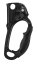 Ručný blokant Petzl Ascension - Farba: čierny, Pravý / ľavý: pravý