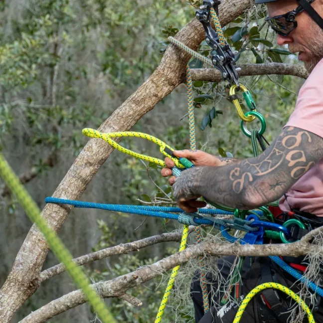 Polohovací lanyard Teufelberger miniGLIDE - Dĺžka: 2,5 m