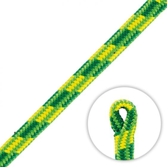 Arboristické lano Petzl Control 12,5 mm - Dĺžka: 60 m, Farba: zelené, Ukončenie: splietané oko