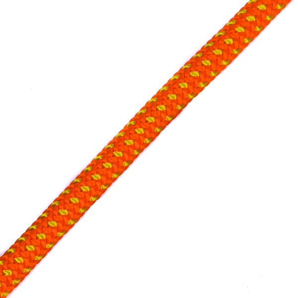 Arboristické lano Teufelberger Tachyon 11,5 mm - Dĺžka: 45 m, Farba: zelená + modrá, Ukončenie: so splietaným okom