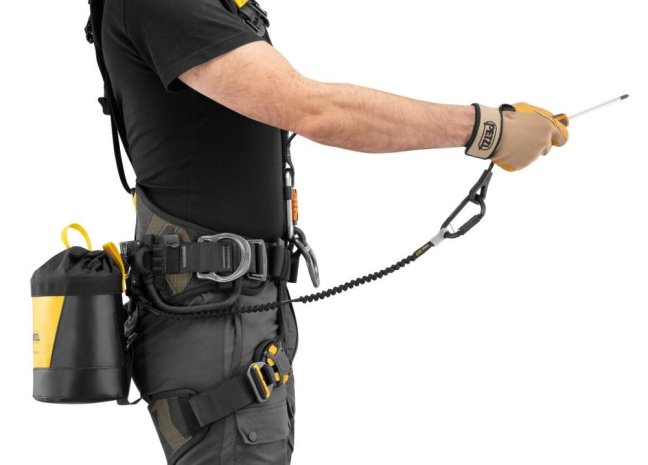 Adaptér na pripojenie popruhu na náradie Petzl Interfast