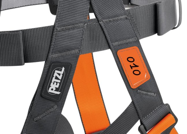 Postroj pre lanové parky Petzl Swan Freefall - Typ: Stainless - balenie 5 ks