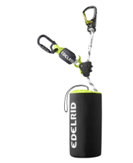 Bezpečnostné lano so zachytávačom Edelrid Ombilix 140