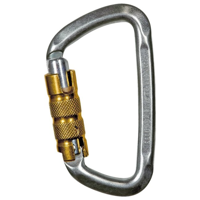 Oceľová karabína D Climbing Technology D-Shape Steel