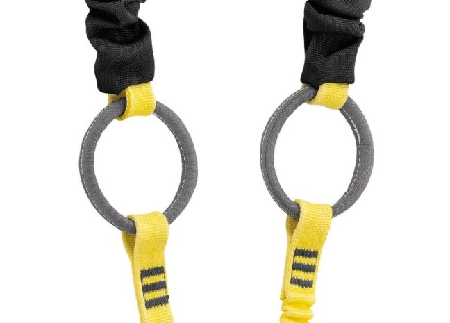 Y tlmič pádu s dvoma lanami Petzl Absorbica Y - Dĺžka: 150 cm - Tie Back