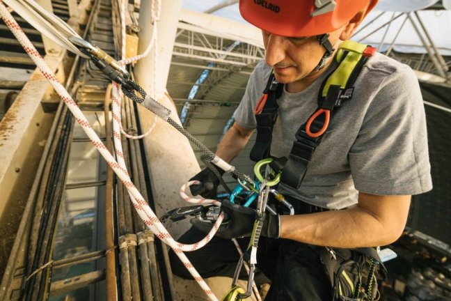 Zlaňovacia brzda Edelrid Megawatt