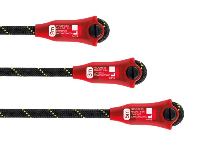 Dĺžkovo nastaviteľné lano Petzl Progress Adjust I - Dĺžka: 3 m