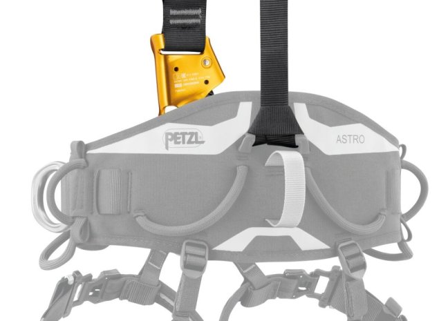 Hrudný postroj s blokantom Petzl Top Croll - Verzia: S