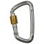 Oceľová karabína D Climbing Technology D-Shape Steel
