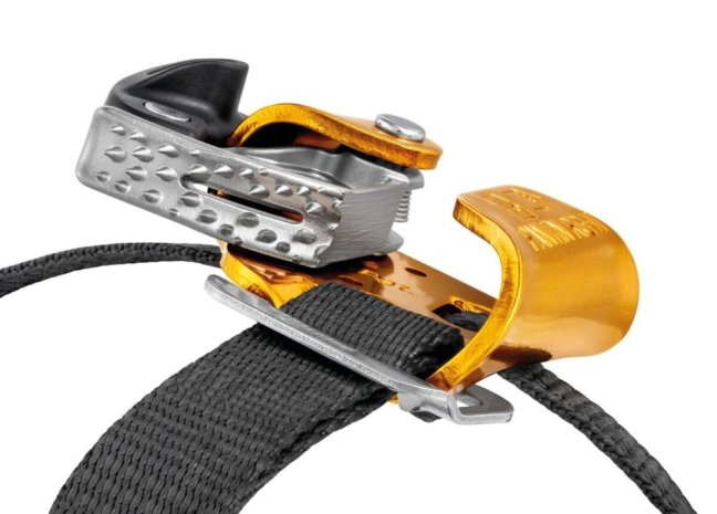 Nožný blokant s ráčňovou prackou Petzl Pantin Click - Pravý / ľavý: pravý