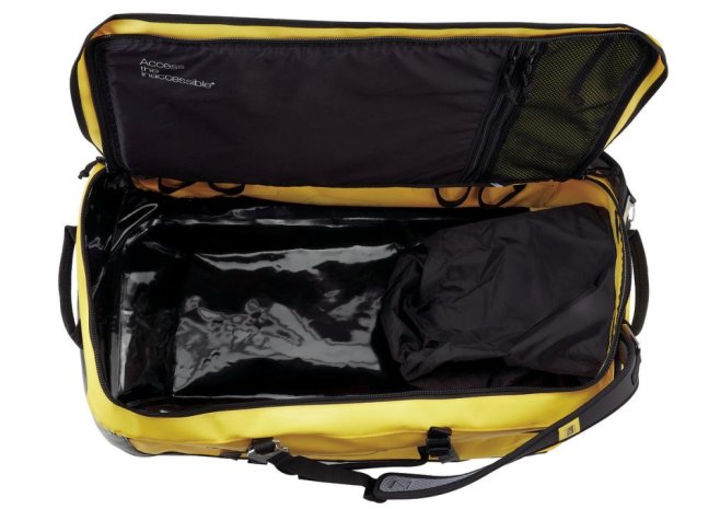 Transportná taška Petzl Duffel - Farba: čierna, Veľkosť: 65 l