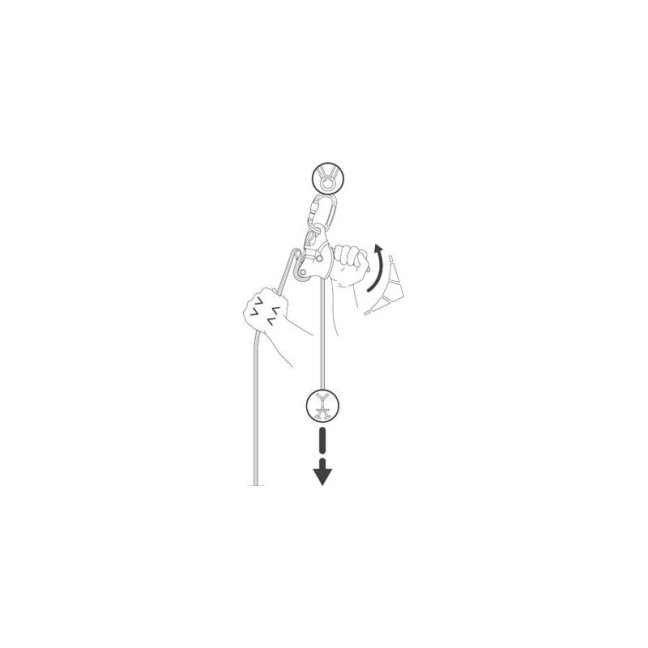 Zlaňovacia brzda Climbing Technology Sparrow 200R