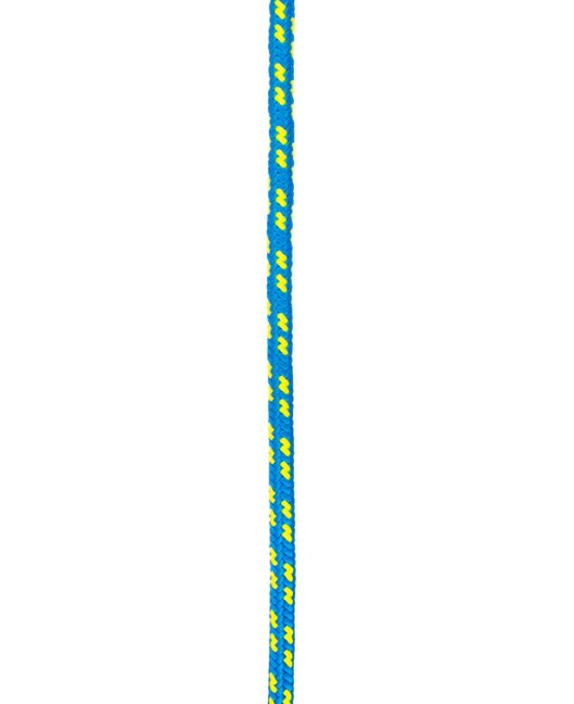 Arboristické lano Edelrid XPe 12,3 mm - Dĺžka: 50 m, Farba: žlto-modré, Ukončenie: bez pripájacieho oka