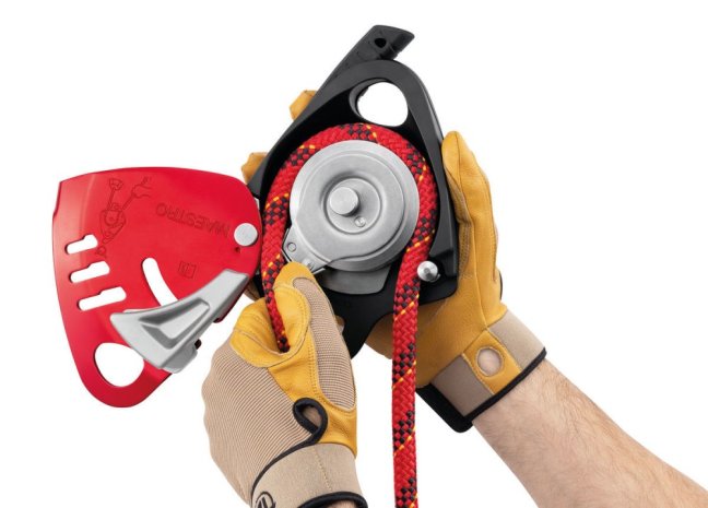 Zlaňovacia brzda pre záchranu Petzl Maestro - Typ: S