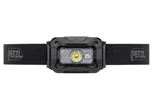 Vodotesná čelovka pre rybárov a polovníkov Petzl Aria 1 RGB - Farba: čierna