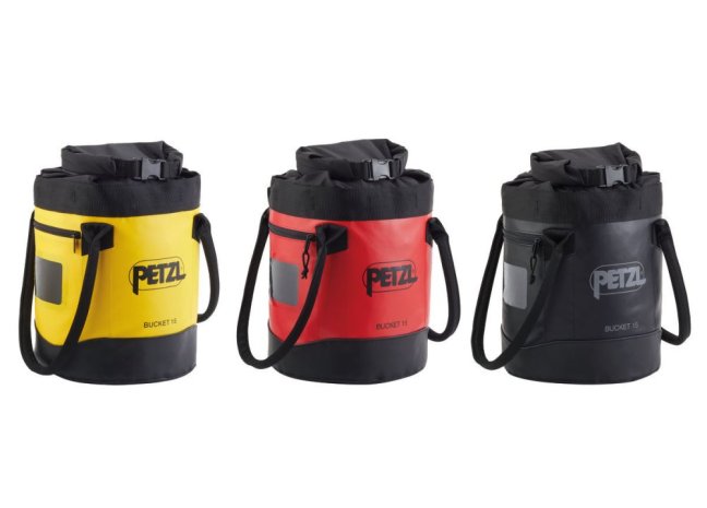 Odolný multifunkčný vak Petzl Bucket - Farba: červená, Veľkosť: 45 l