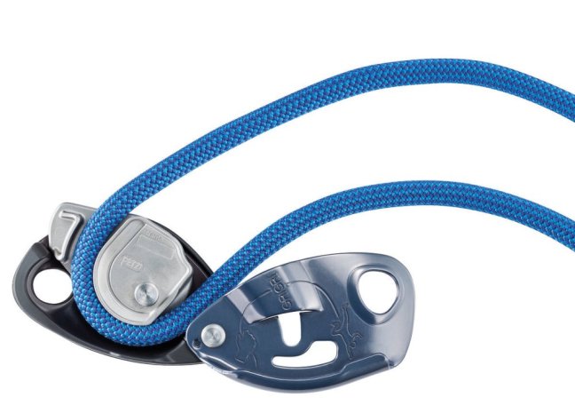Istenie pri lezení Petzl Grigri - Farba: modrá