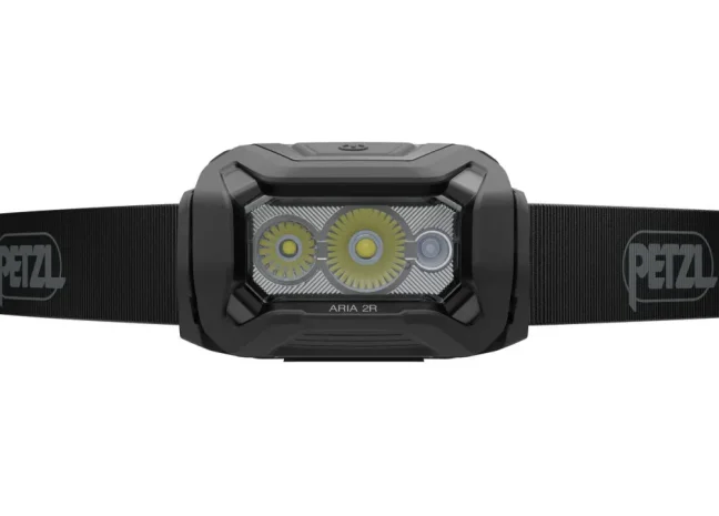 Nabíjateľná čelovka s farebným svietením Petzl Aria 2R RGB