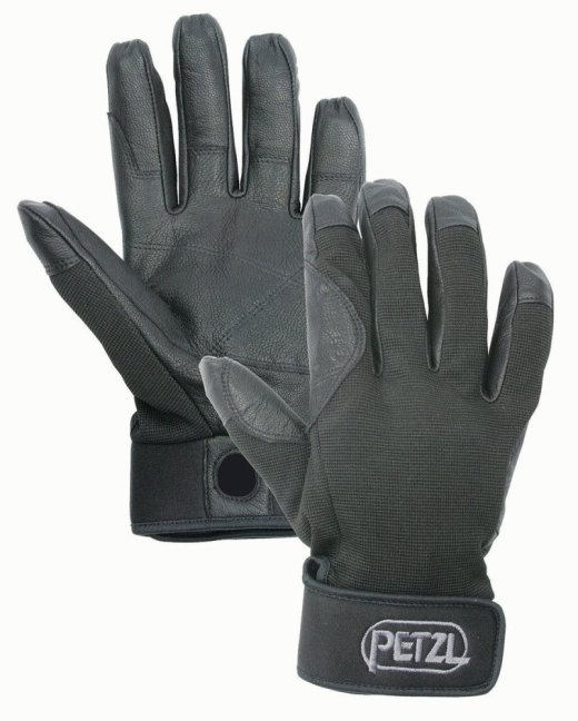 Lezecké rukavice Petzl Cordex - Typ: Cordex, Farba: čierna, Veľkosť: XL