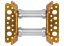 Hranová kladka Petzl Roller Coaster - Typ: 3 moduly
