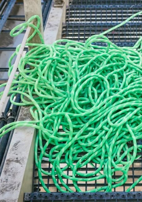Statické lano Edelrid Low Stretch 10,5 mm - zelené - metráž