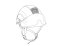 Držiak na člelovku Petzl Helmet Adapt