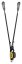 Y tlmič pádu s dvoma lanami Petzl Absorbica Y - Dĺžka: 150 cm - Tie Back