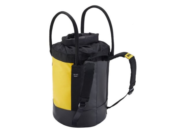 Odolný vak Petzl Bucket - Farba: čierna, Veľkosť: 45 l