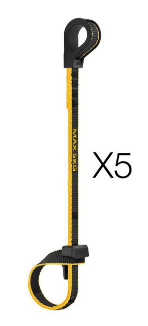 Pripájacia slučka na upevnenie nástrojov Petzl Toolink - Typ: 1 ks Toolink M