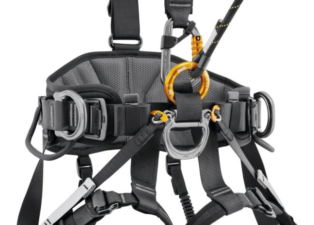 Postroj pre výškové práce Petzl Avao 2025 - Verzia: Avao Fast čierna - Európska verzia, Veľkosť: 0