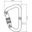 Duralová karabína ATEX Kratos FA5010322