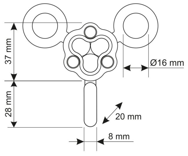 Obratlík Camp Gyro - Typ: Gyro3