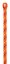 Arboristické lano Petzl Flow 11.6 mm - Dĺžka: 45 m, Farba: zelené, Ukončenie: splietané oko