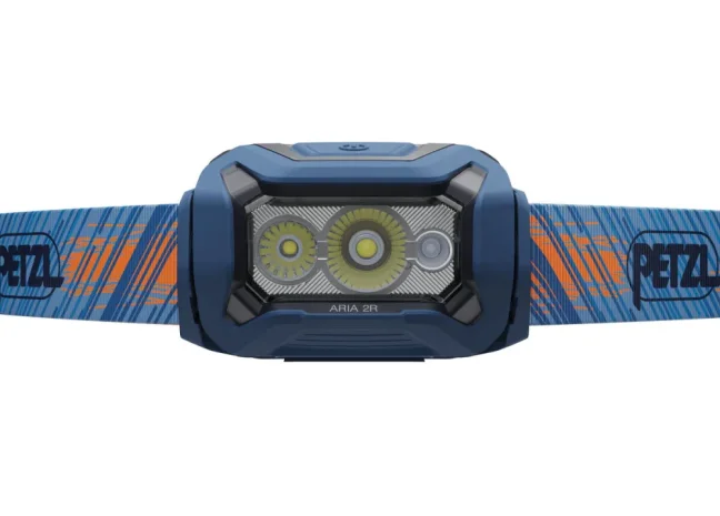 Nabíjateľná čelovka s farebným svietením Petzl Aria 2R RGB