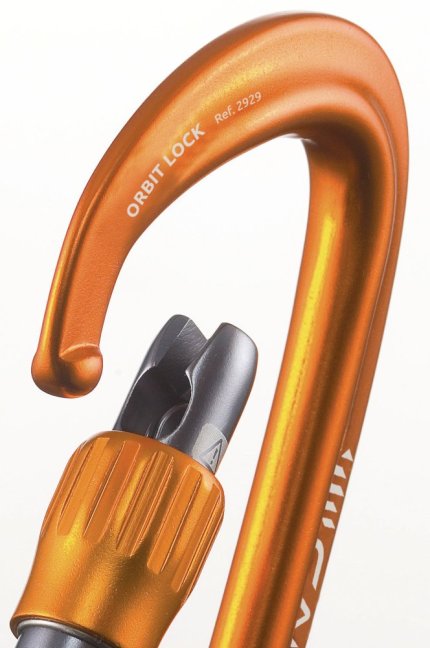 Karabína Camp Orbit Lock - Farba: oranžová