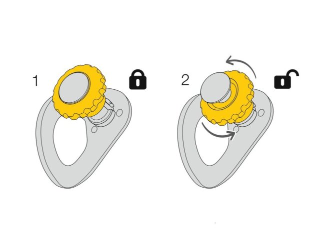 Kotviaci bod / istiaci bod Petzl Coeur Pulse 12 mm