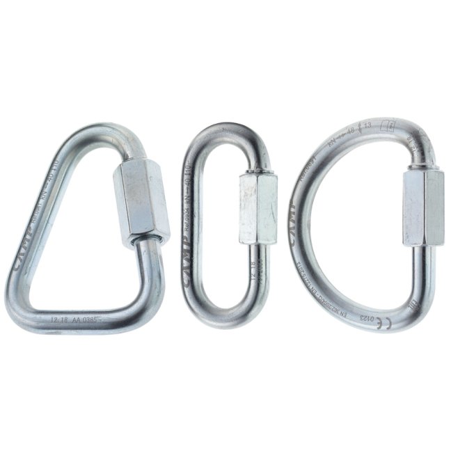 Maticová spojka / mailona Camp Quick Link - Typ: Oval Stainless 5 mm