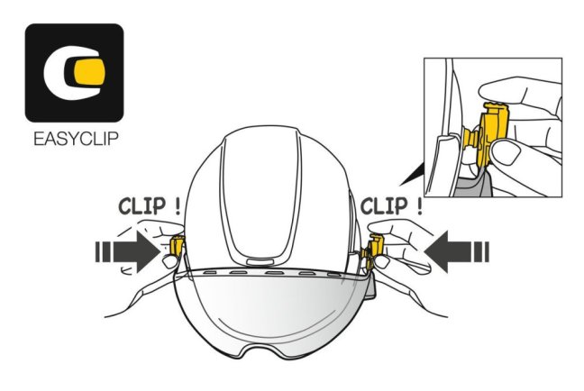 Pilčícky ochranný štít Petzl Vizen Mesh