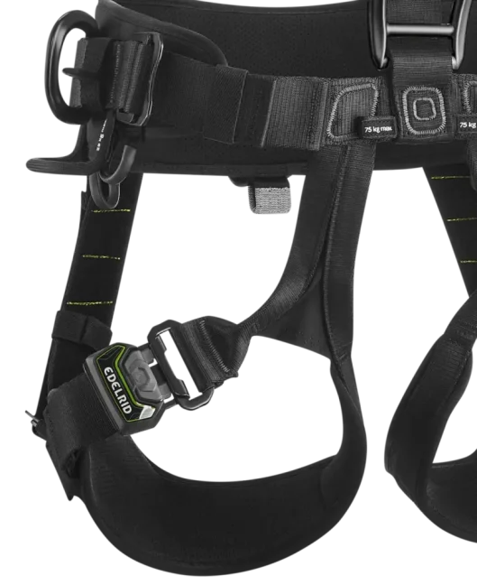 Bezpečnostný postroj Edelrid Vertic II - Verzia: Triple Lock Black, Veľkosť: 2