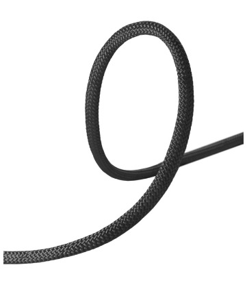 Statické lano Edelrid Enduro 10,5 mm - čierne - metráž