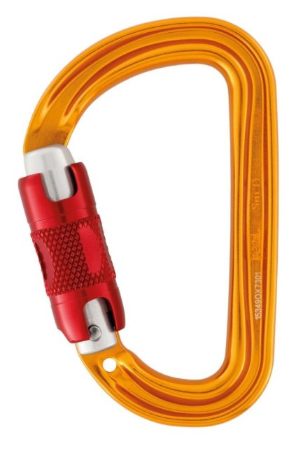 Kompaktná karabína Petzl Sm'D - Typ: bez zámku, Farba: žltá