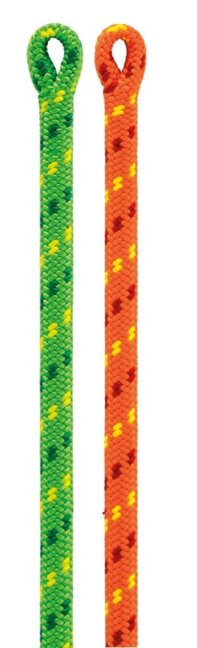 Arboristické lano Petzl Flow 11.6 mm - Dĺžka: 45 m, Farba: zelené, Ukončenie: splietané oko