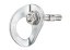 Kotviaci bod Petzl Coeur - Veľkosť: STAINLESS - 10 mm - plaketa s nitom