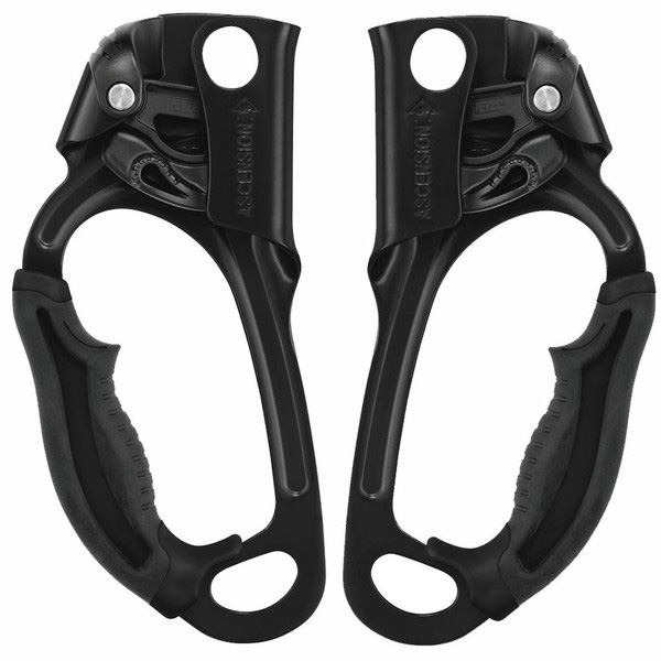 Ručný žumar Petzl Ascension - Farba: žltý, Pravý / ľavý: pravý