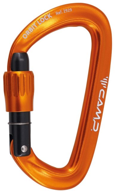 Karabína Camp Orbit Lock - Farba: oranžová