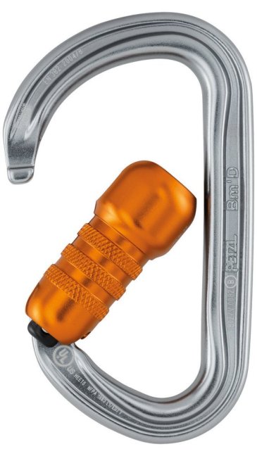 Karabína so zvýšenou pevnosťou ANSI Petzl Bm'D
